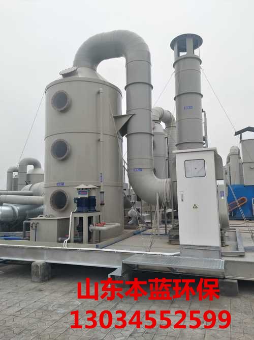 酸霧凈化塔的組成及工作原理
